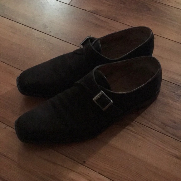 Salvatore Ferragamo Other - Salvatore Ferragamo Brown Suede Monk Strap size 9 Salvatore Ferragamo Other - Salvatore Ferragamo Brown Suede Monk Strap size 9